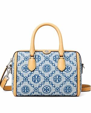 Tory Burch T-Monogram Denim Crossbody NWT